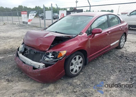 2008 Honda Civic Lx from USA, damaged, VIN 1HGFA16528L001260